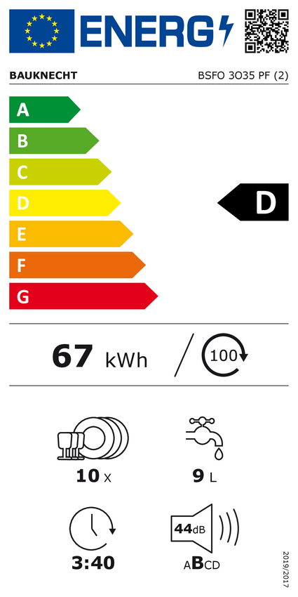 Bauknecht BSFO 3O35 PF