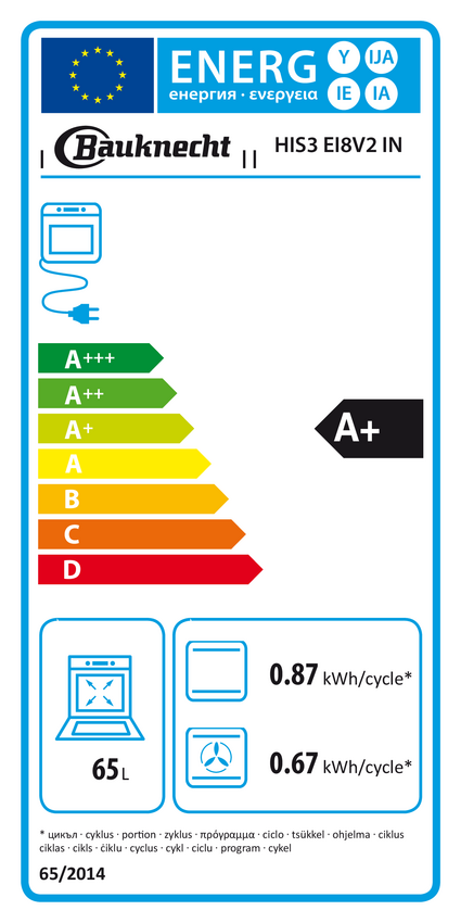 Bauknecht HIS3 EI8V2 IN