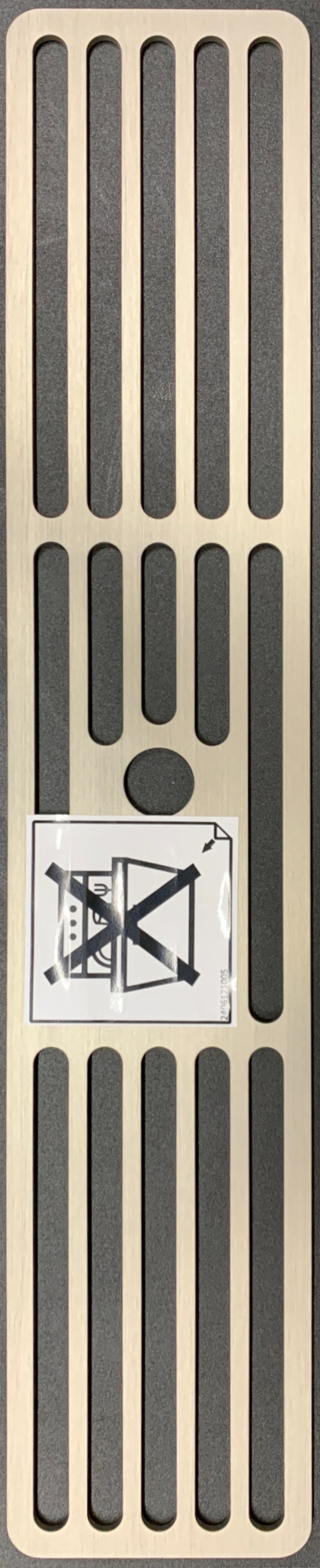 Bauknecht Abdeckung integral ALU - 482000095724