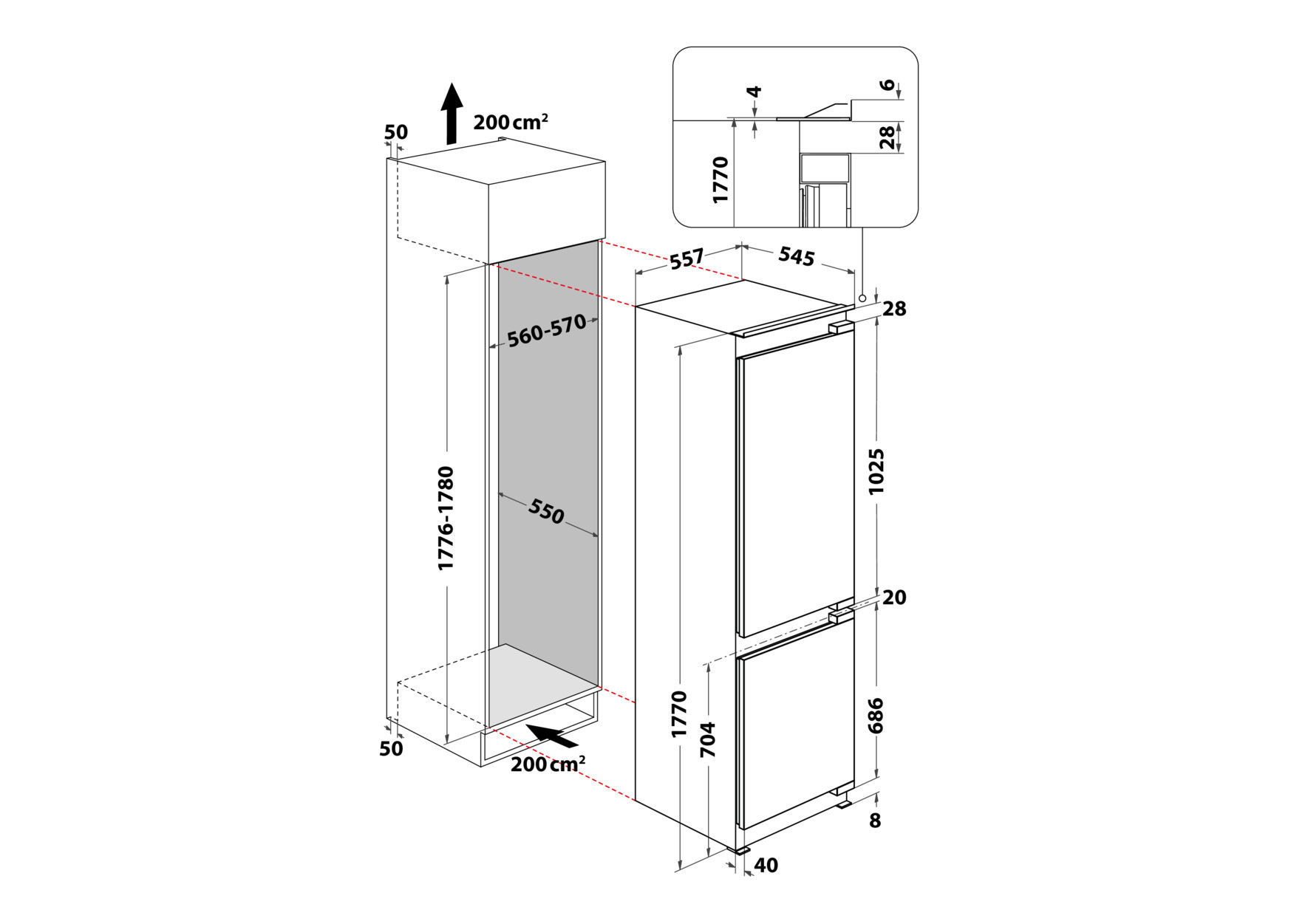 Bauknecht KGITN 18F2 M